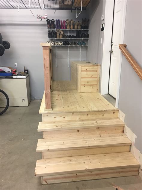 garage stairs ideas